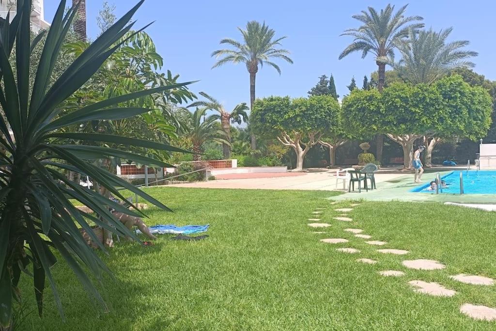 Apartamento 1ª Linea De Playa Alicante Esterno foto